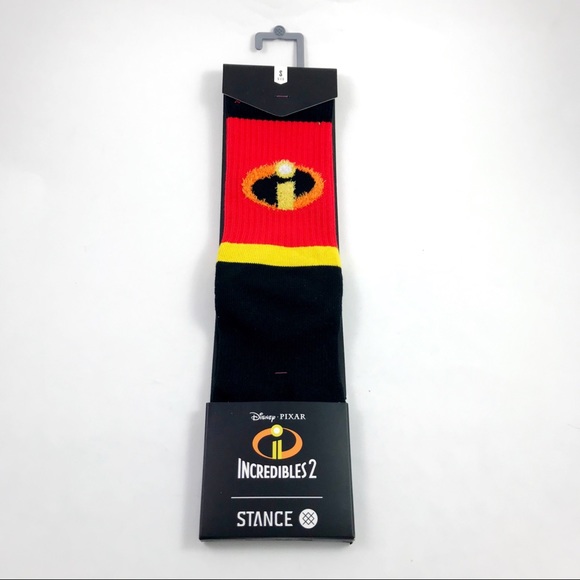 Disney Other - Stance Disney The Incredibles 2 Crew Socks 5-7.5